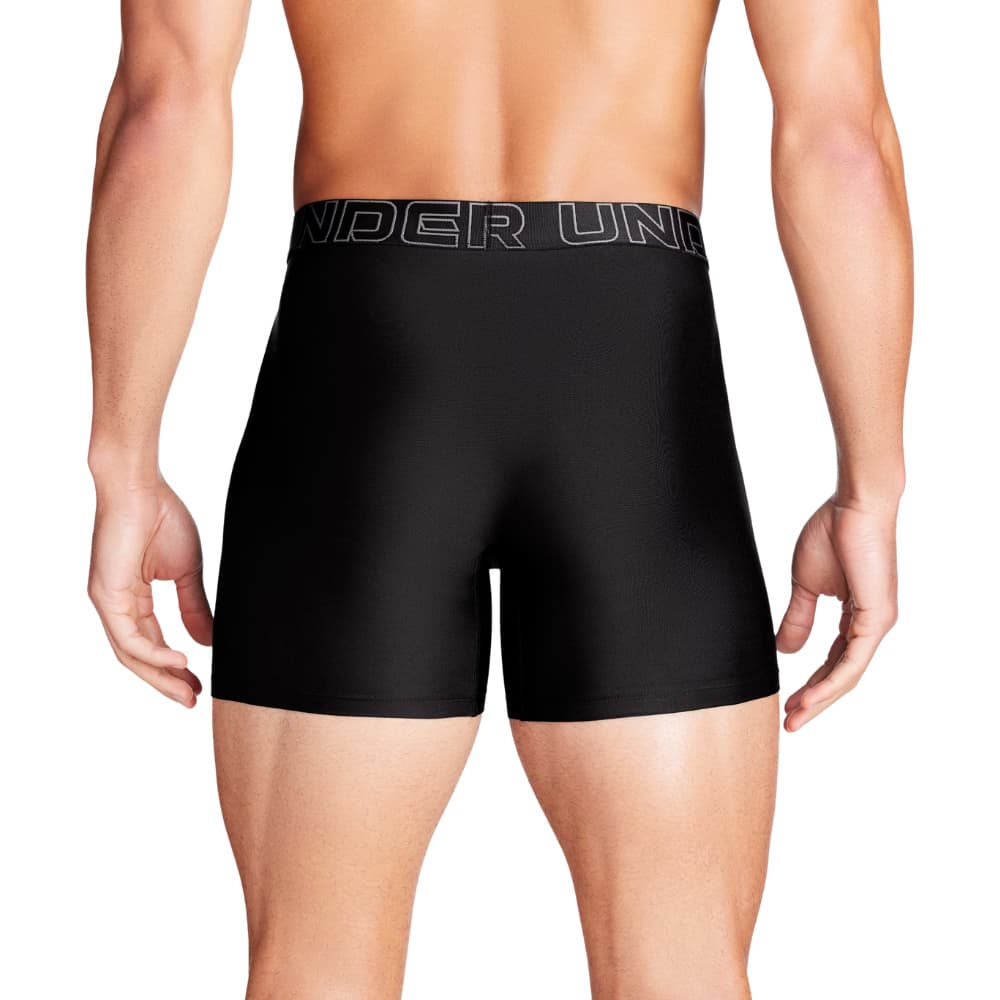 UA Performance Tech Solid 6" 3-pack Black, view: 2