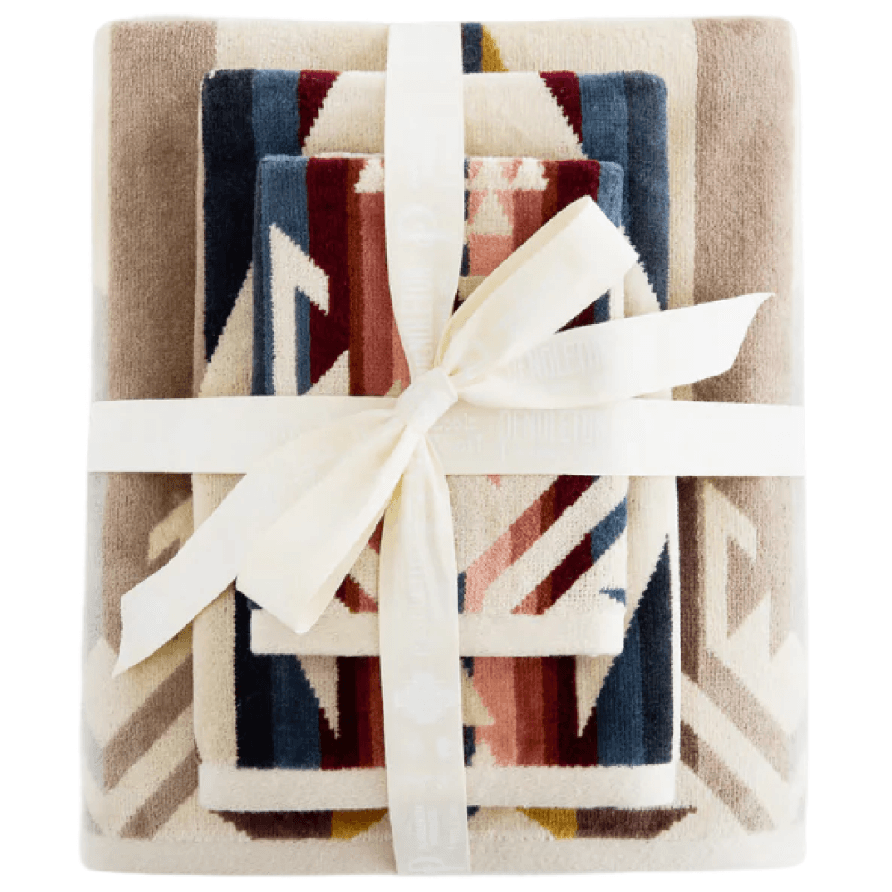 3 Piece Towel Set White Sands Tan, view: 5