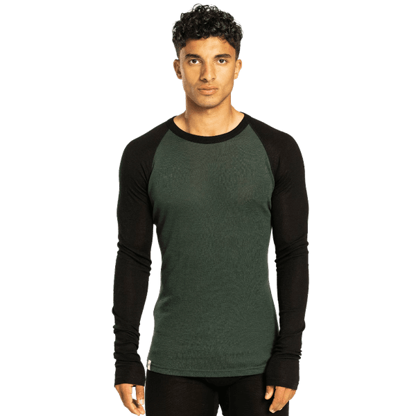 Rav Base Crew Herr Black/Beetle Green, view: 1