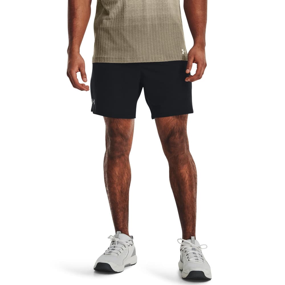 UA Vanish Woven 6in Shorts Black, view: 0