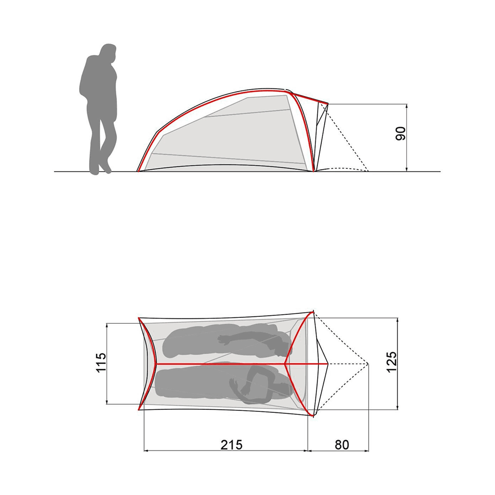 Ultralight Hogan 2P Wild Lime, view: 9