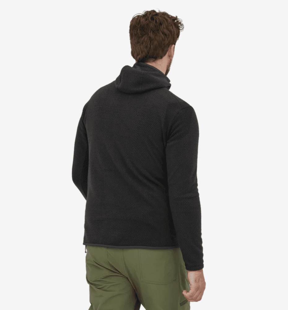 M's R1 Air Full-Zip Hoody Black, view: 2