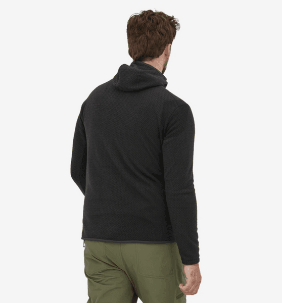 M's R1 Air Full-Zip Hoody Black, view: 2