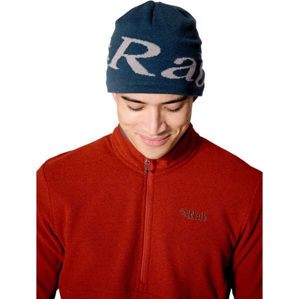 Logo Beanie Tempest Blue/Light Zinc, view: 2