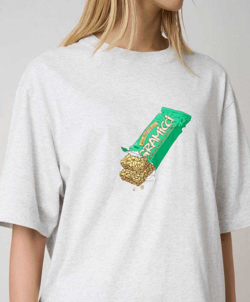 Granola Tee Heather Ash, view: 2