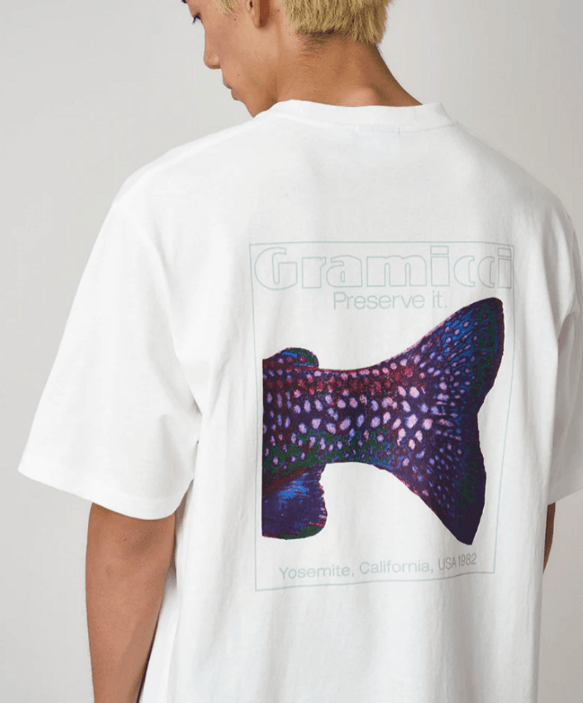 Trouttail Tee White, view: 2