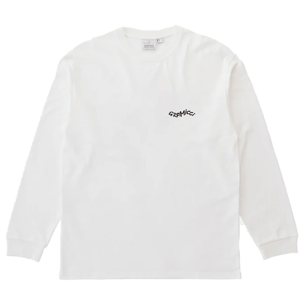 Gecko L/S Tee White, view: 1