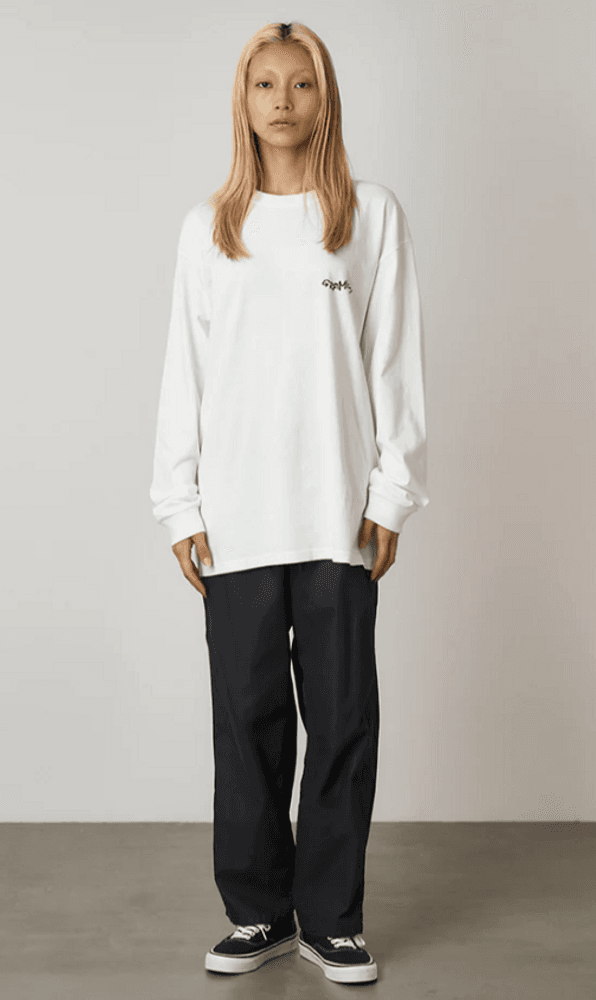 Gecko L/S Tee White, view: 3