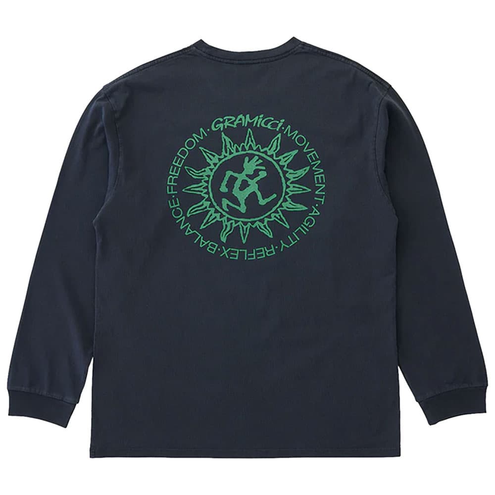 Sun L/S Tee Navy Pigment, view: 0