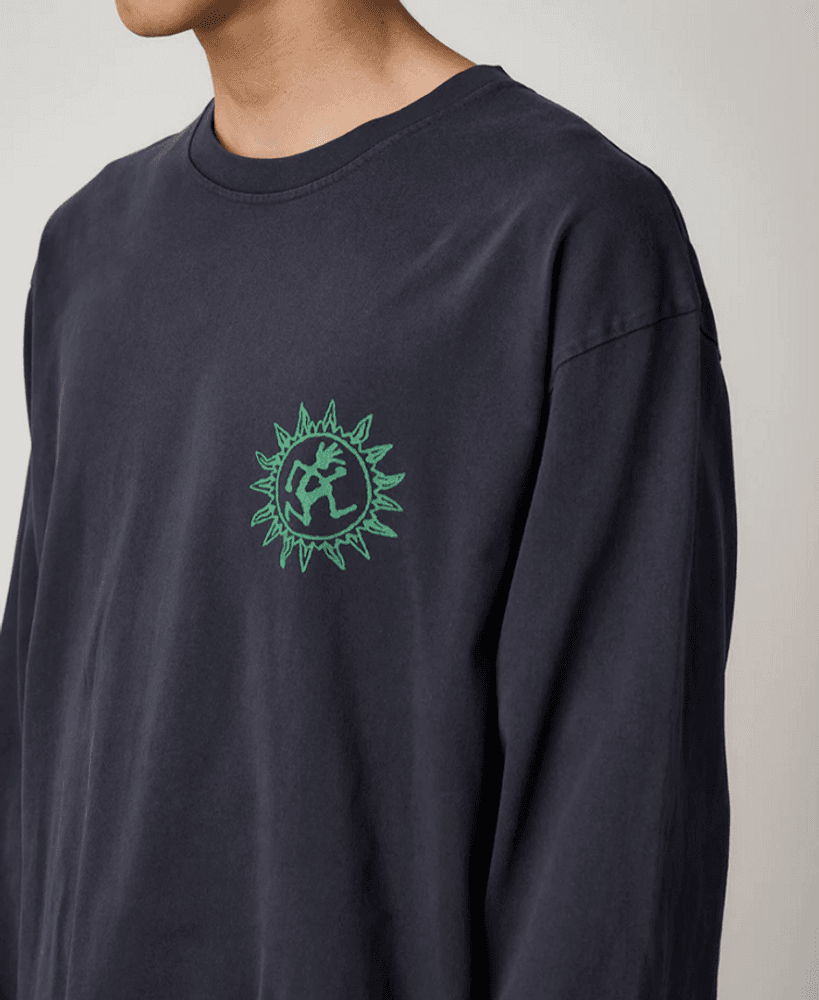 Sun L/S Tee Navy Pigment, view: 1
