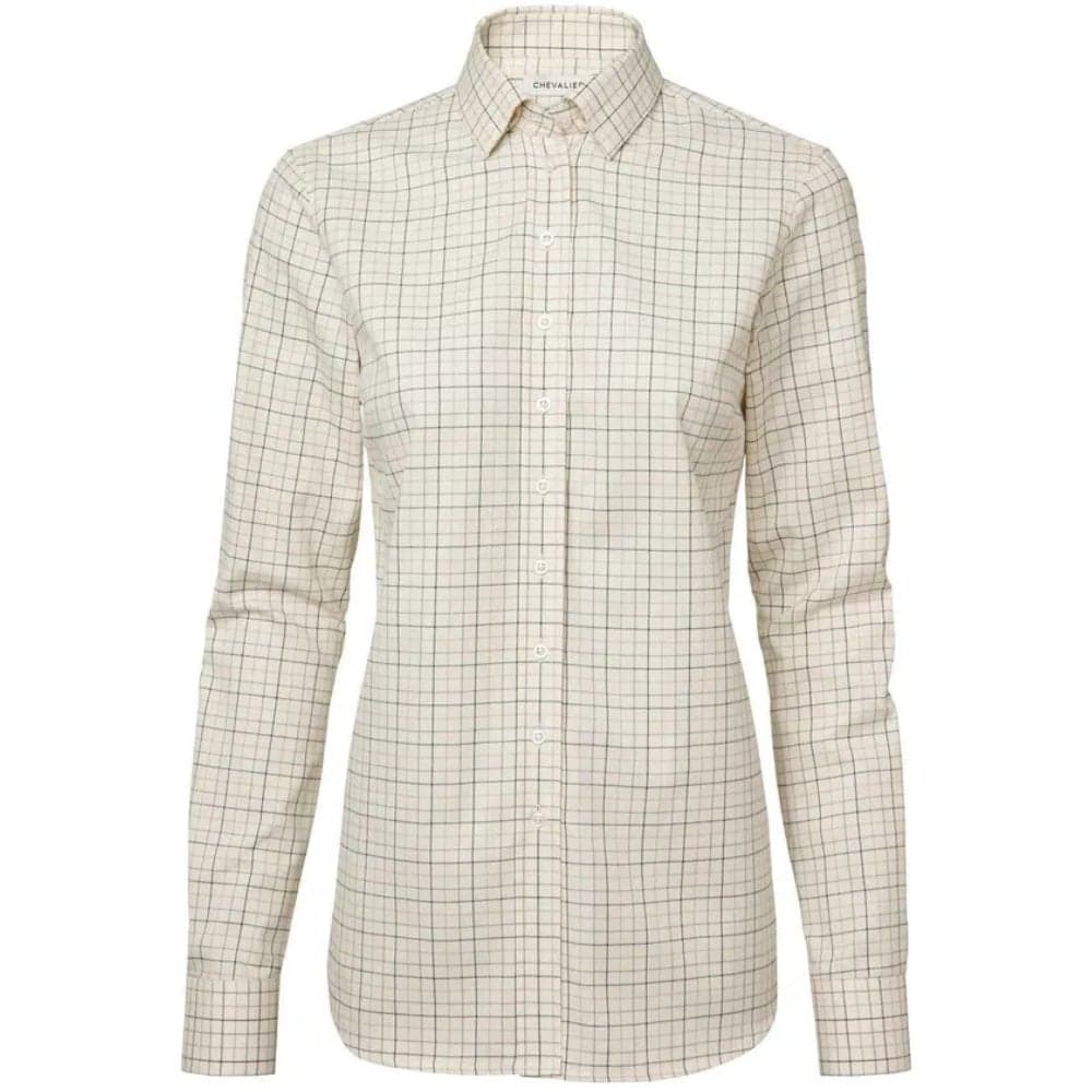 Chorley Shooting Fit Shirt Rifle Green Tattersall, view: 0