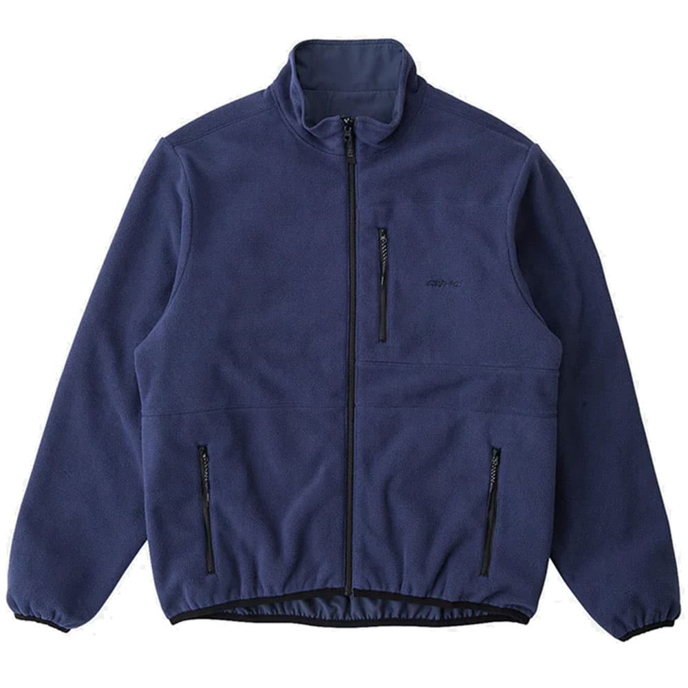 Thermal Fleece Reversible Jacket Navy, view: 1