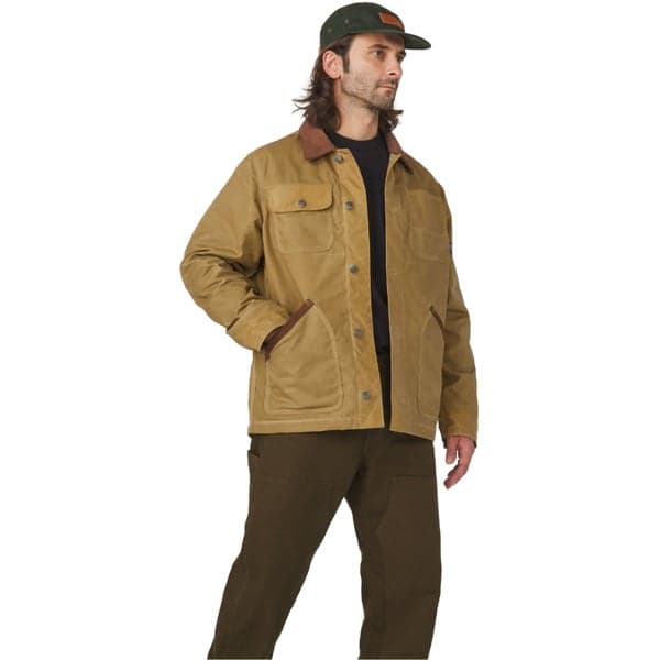 M's Shipyard Waxed Jacket Tan/Bison, view: 1