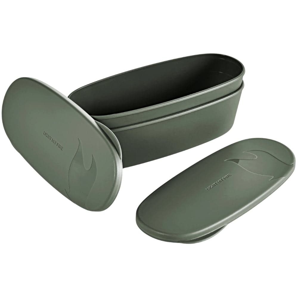 Snapbox Oval 2-Pack Sage Green, view: 0