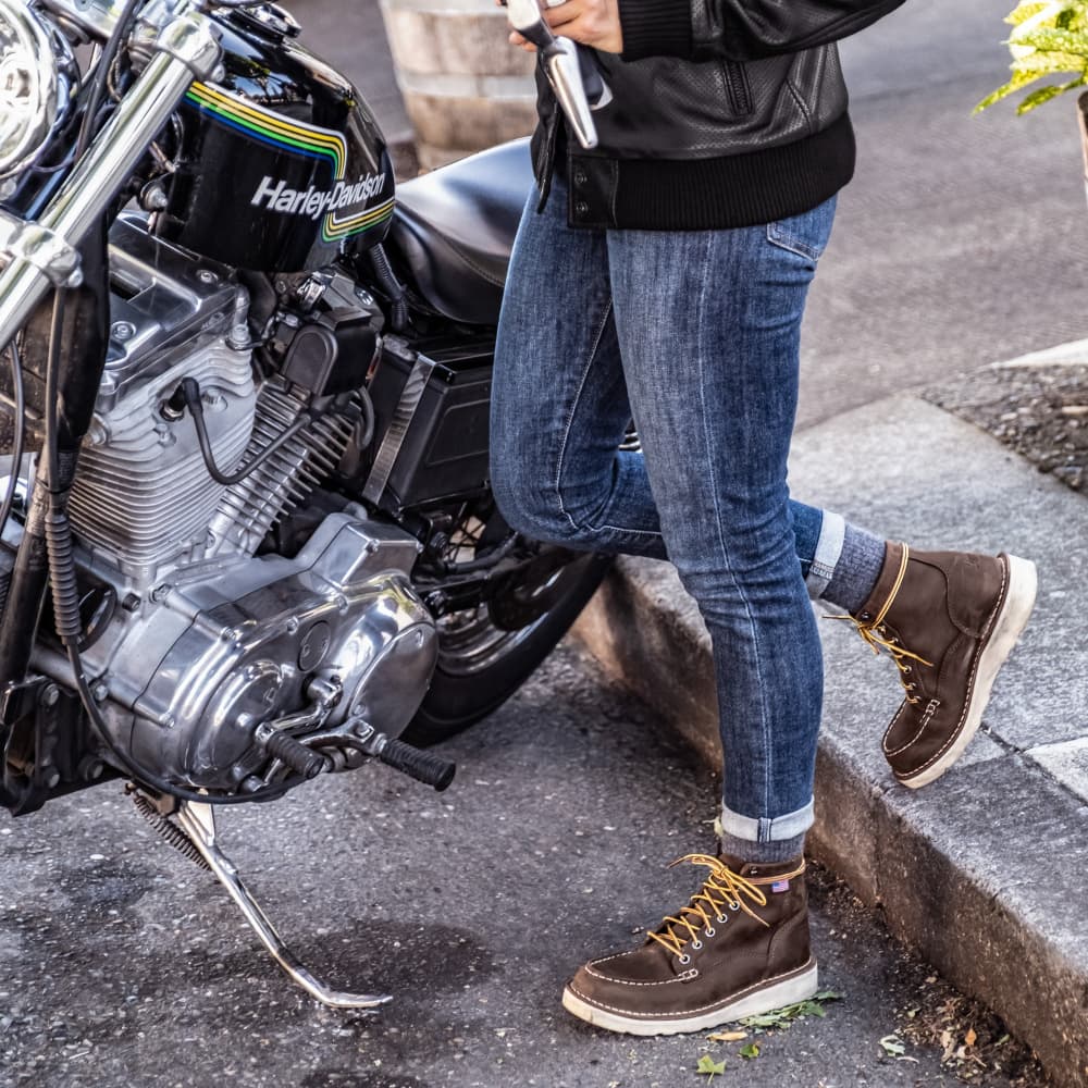 W's Bull Run Moc Toe 6'' Brown, view: 4