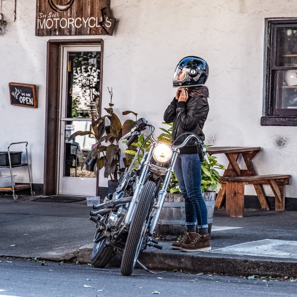 W's Bull Run Moc Toe 6'' Brown, view: 7