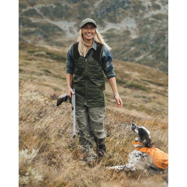 Drevsjø Insulated Vest Dark Olive Green, view: 4