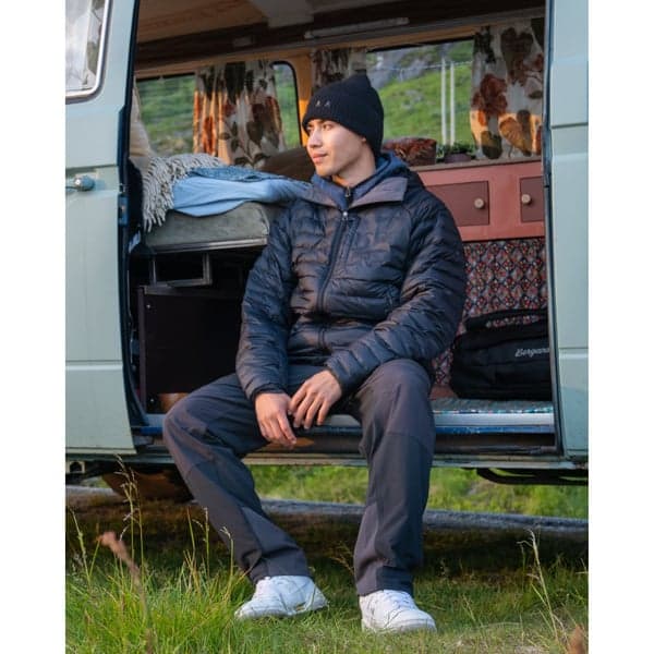 M's Vaagaa Light Down Jacket Hood Black, view: 7