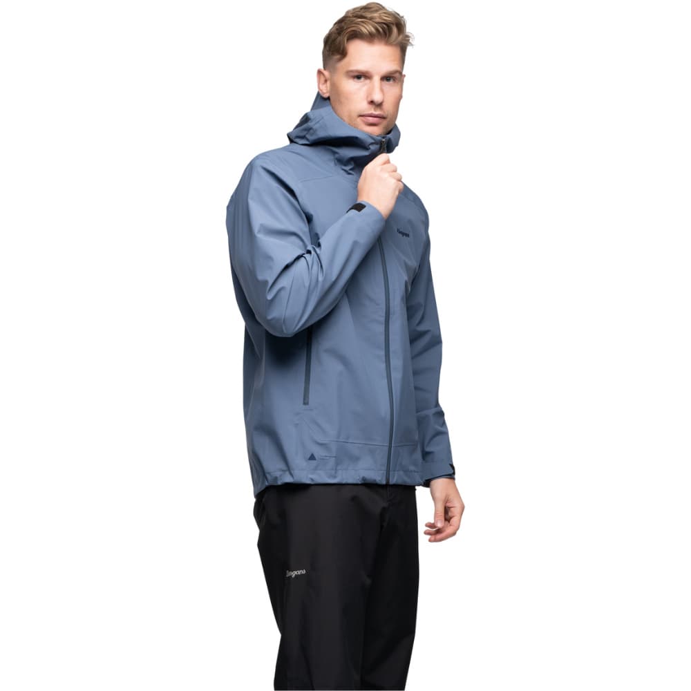 M's Essentials 3L Shell Jacket Granite Blue, view: 2
