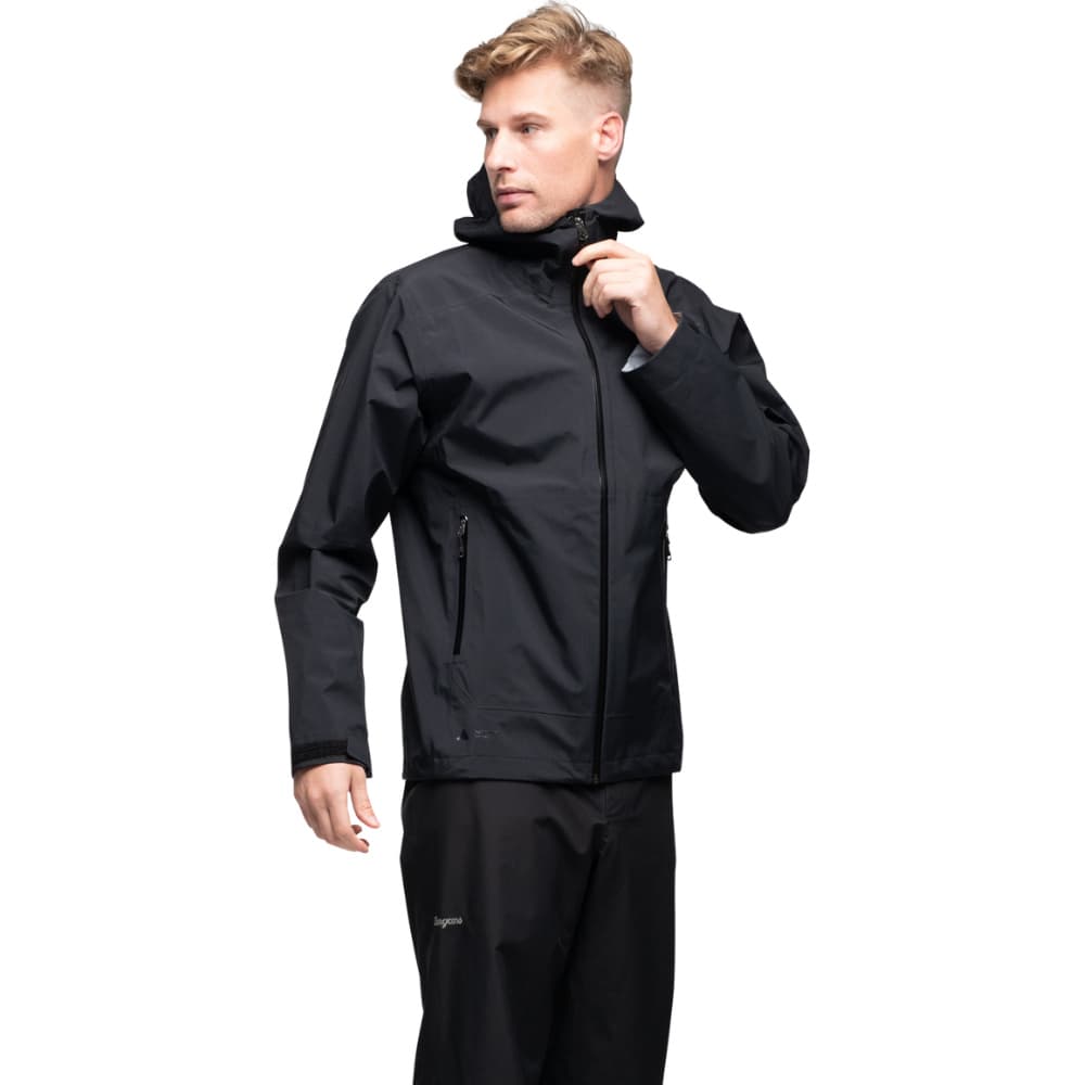 M's Essentials 3L Shell Jacket Black, view: 2