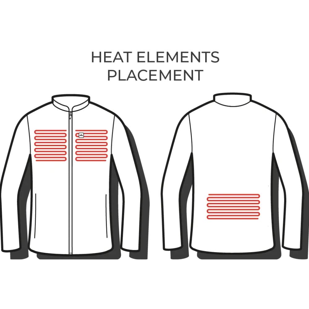 Heatx Heated Fleece Sweater Womens Black, view: 9