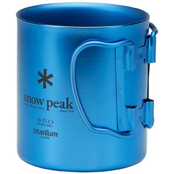 Titanium Double Wall 450 Mug Blue, view: 0