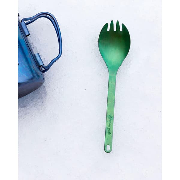 Titanium Spork Blue, view: 2