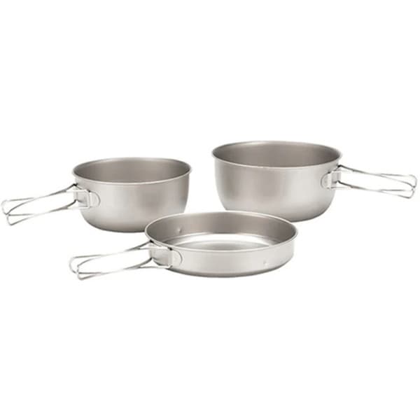 Titanium 3 Piece Cookset, view: 0