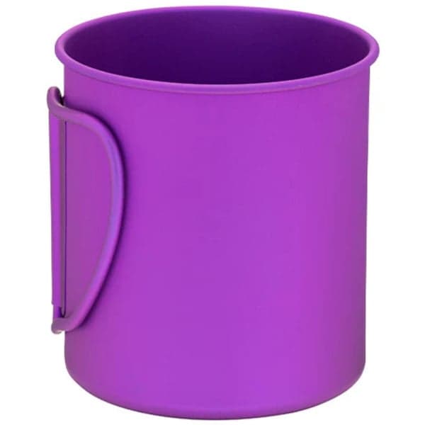 Titanium Single Wall 450 Mug Purple, view: 2