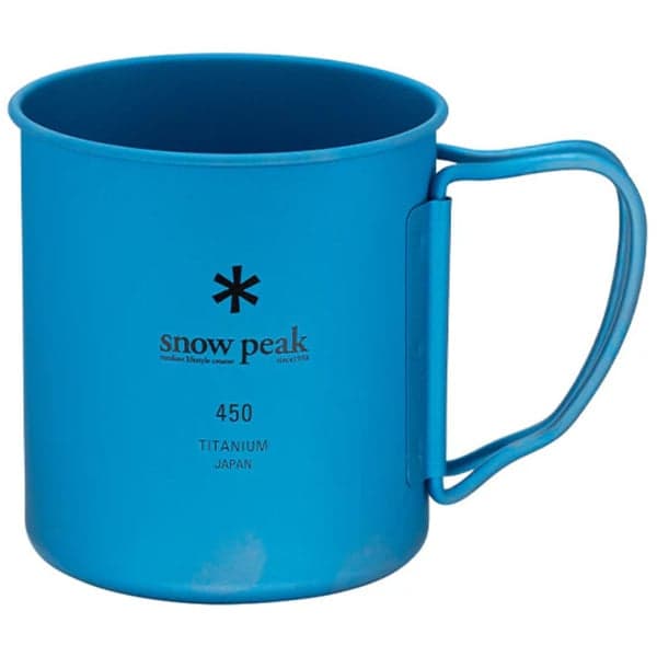 Titanium Single Wall 450 Mug Blue, view: 0