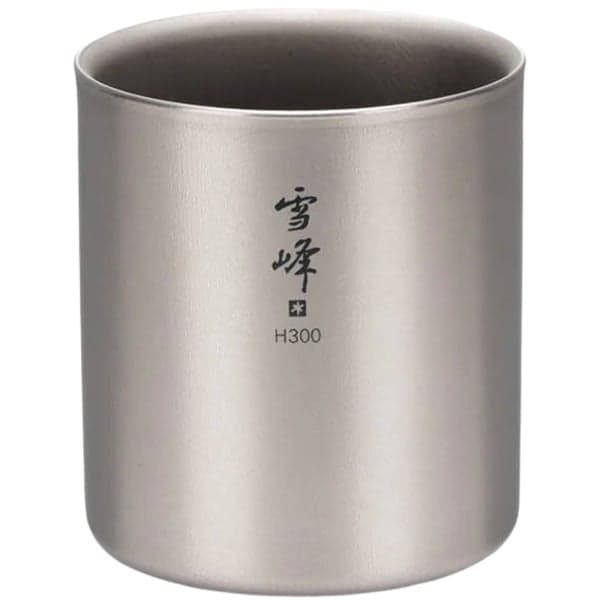 Titanium Double Wall H300 Stacking Mug, view: 0