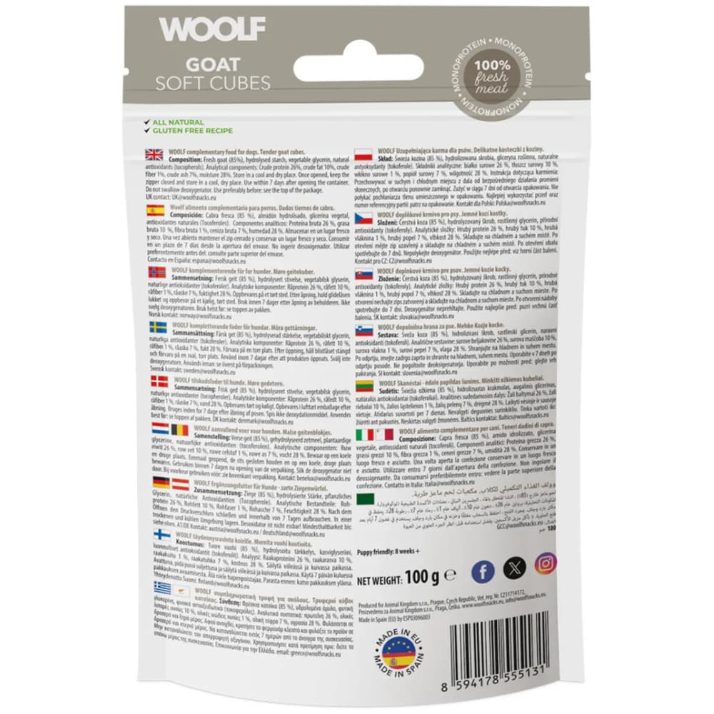 Soft Cubes - Goat (Monoprotein), view: 1