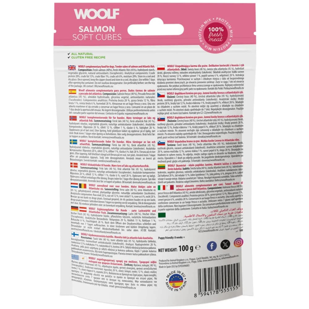 Soft Cubes - Salmon (Monoprotein), view: 1