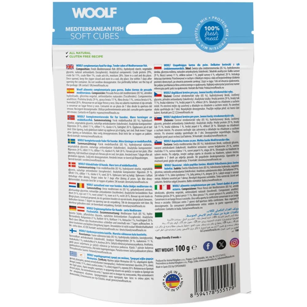 Soft Cubes - Mediteranean Fish, view: 1