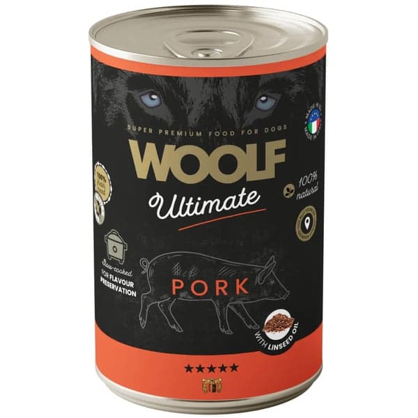 Ultimate Canned Dogfood - Pork With Linseed Oil, view: 0