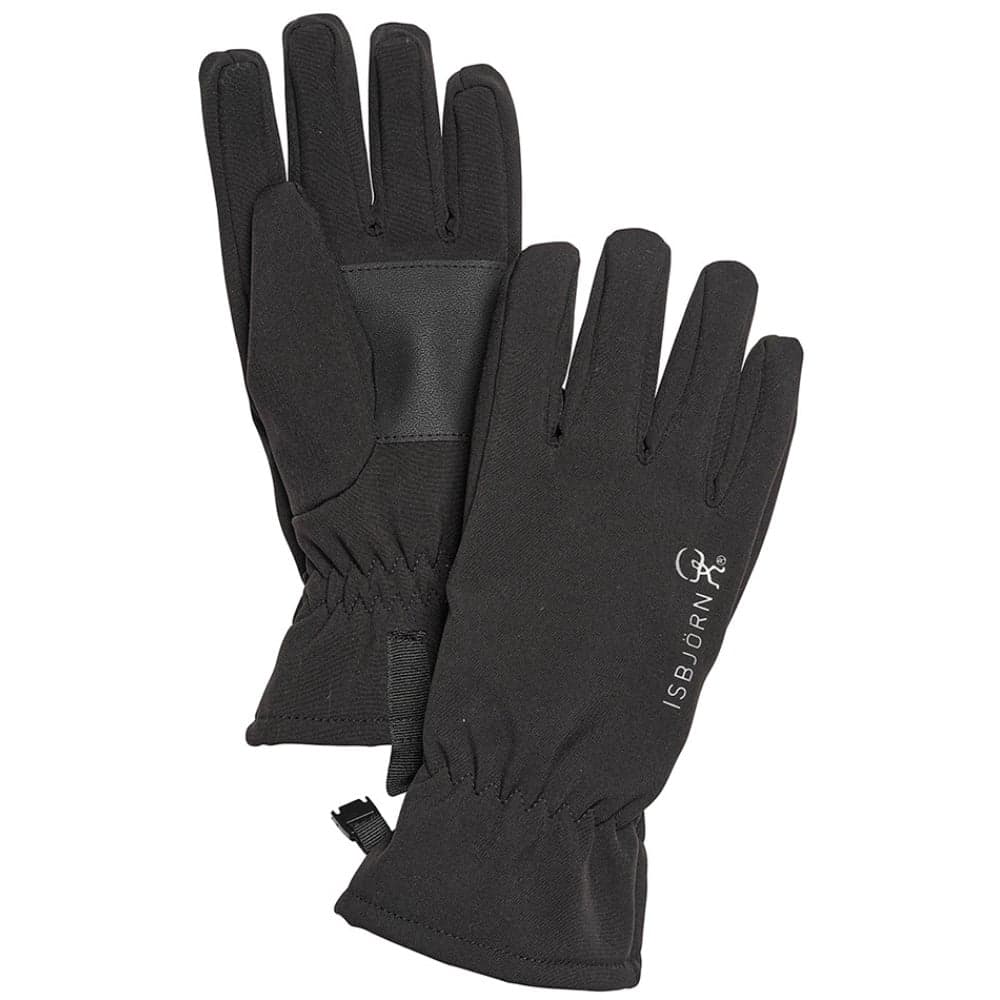 Trail Softshell Finger Glove Kids Black, view: 0