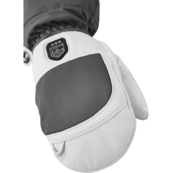 Heater Gauntlet Mitt Grey/Offwhite, view: 1