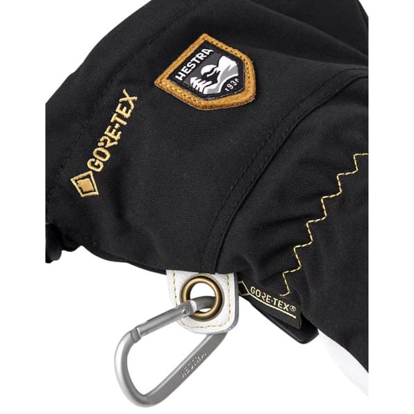 Army Leather Gore-Tex 5 Finger Black/Natural Grey, view: 4