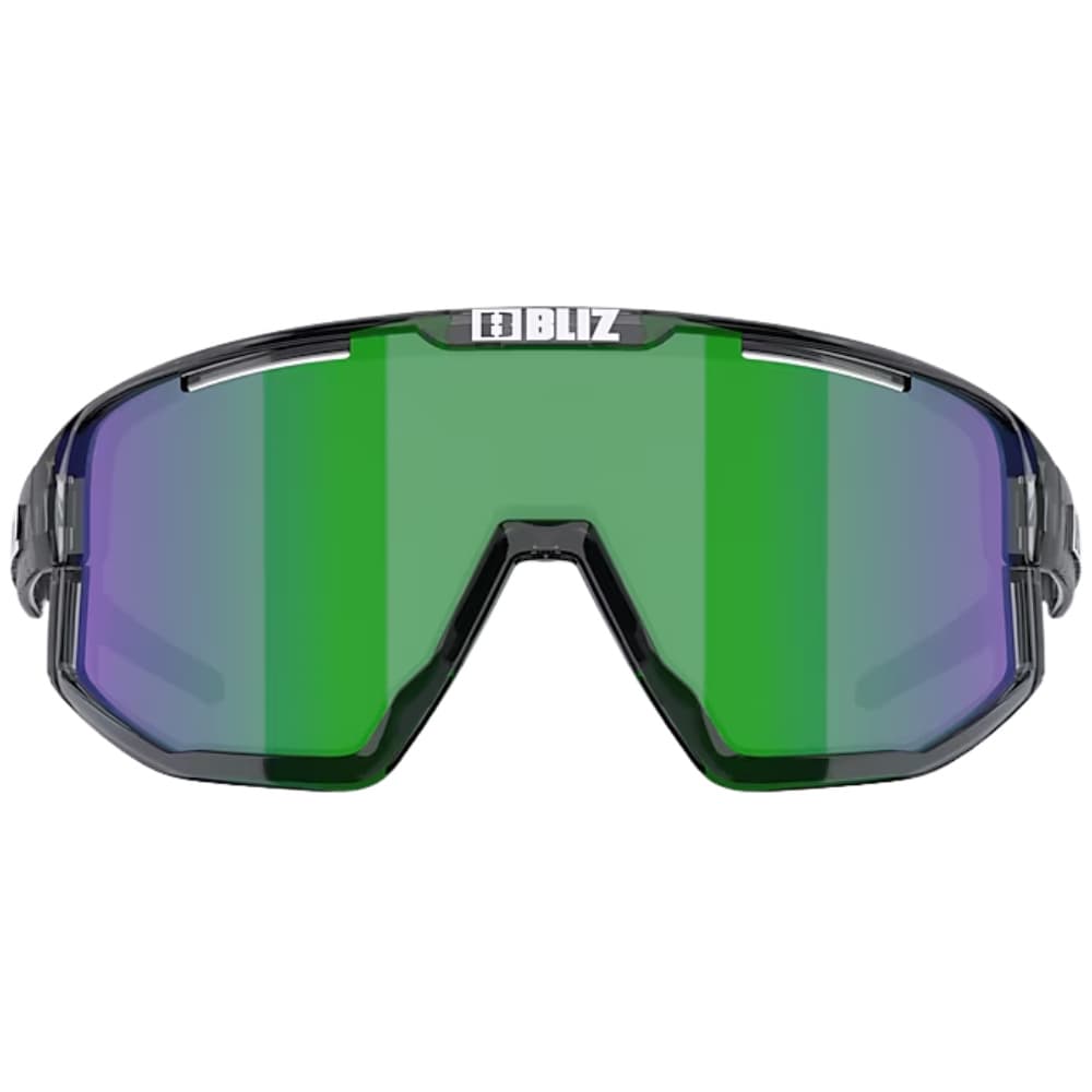 Fusion Small Crystal Black Brown Green Mirror, view: 1