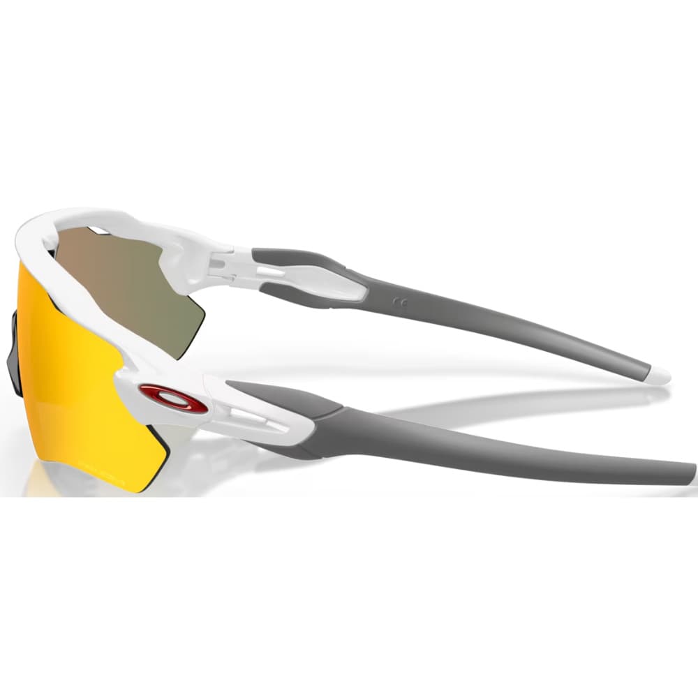 Radar EV Path Team Colors Polished White/Prizm Ruby, view: 2