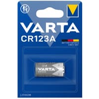 Litiumbatteri Cr123A 3V Blister Silver Grå - view: 1