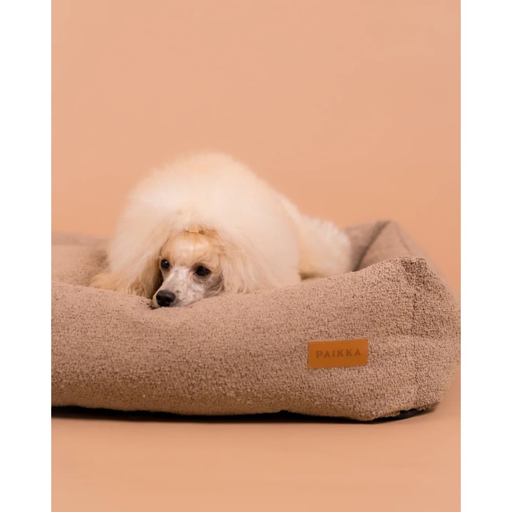 Bouclé Bed 120x85x20 cm, view: 2