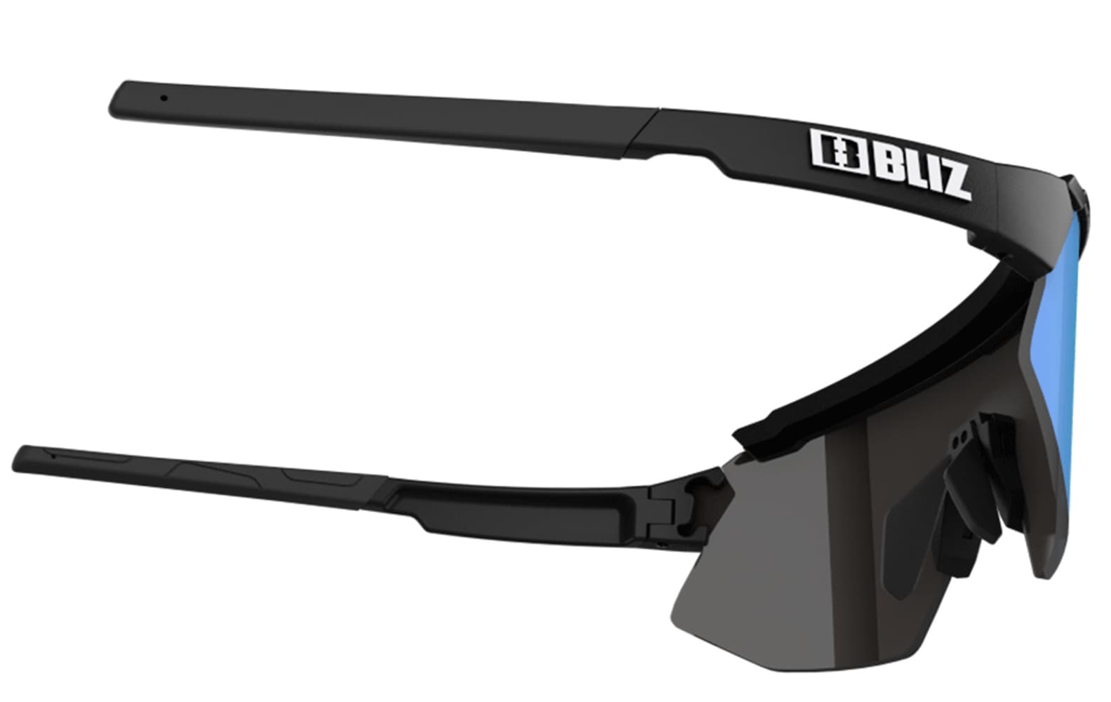 Breeze Small Matt Black Brown med Blue Multi + Extra lins Orange, view: 2