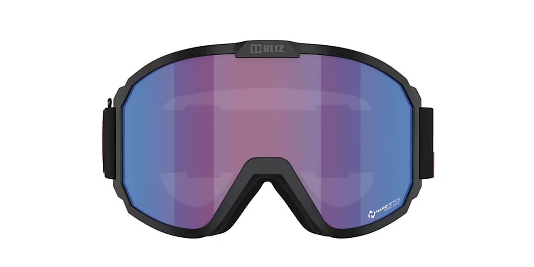 Rave Matt Black Nano Optics Nordic Light - Violet W Blue Multi, view: 1