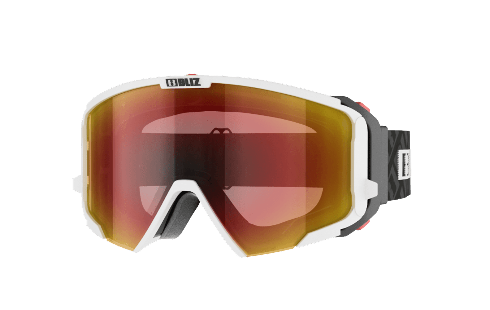 Switch Nano Optics Matte White Brown W Red Multi, view: 1