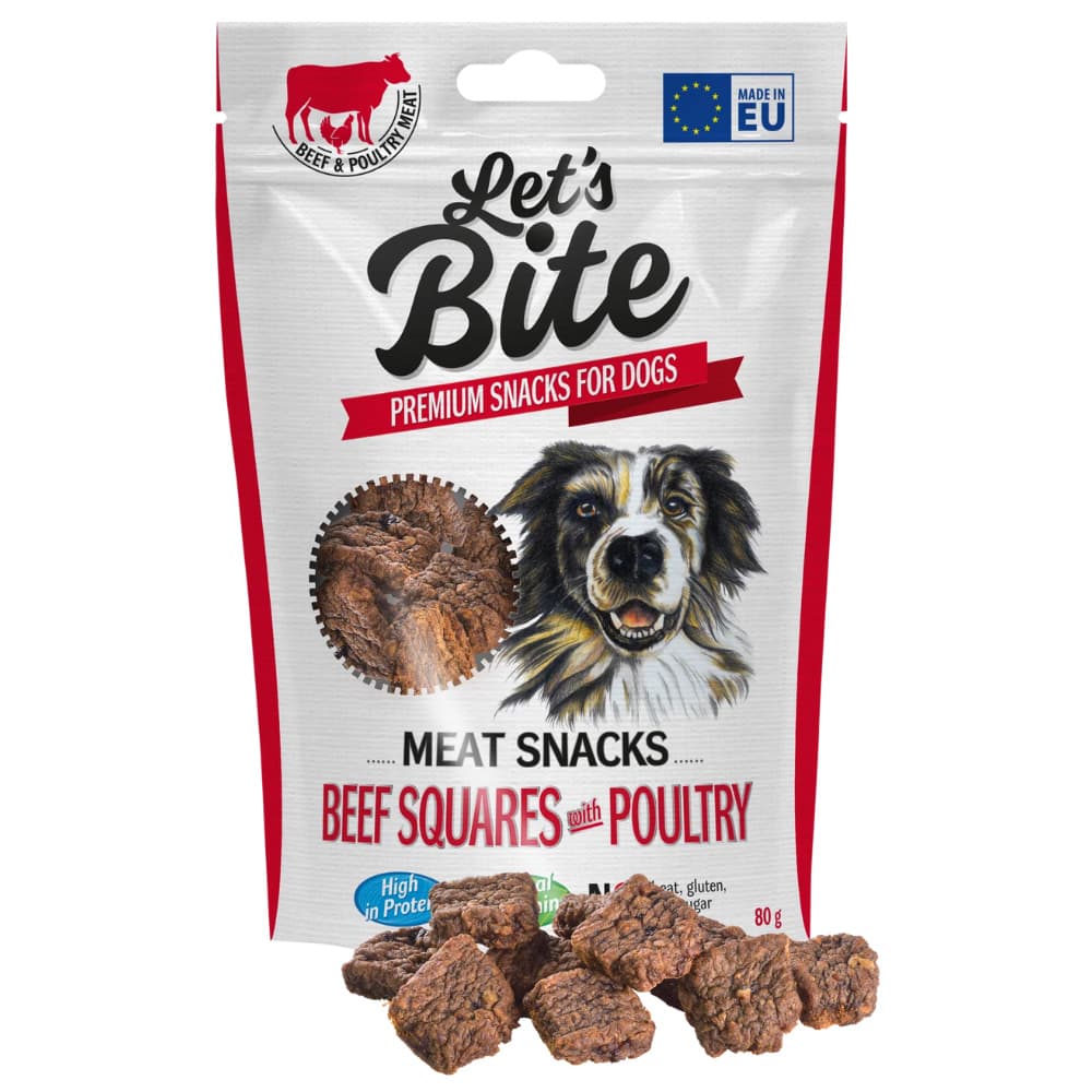 Meat Snacks - Biff Rutor Med Fjäderfä 80 g, view: 1