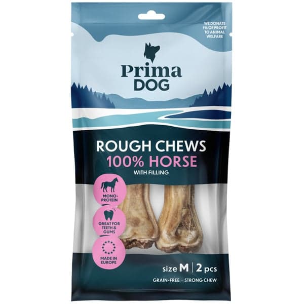 Rough Chews Häst Fyllt Tuggben M 12 cm 100 g, view: 0