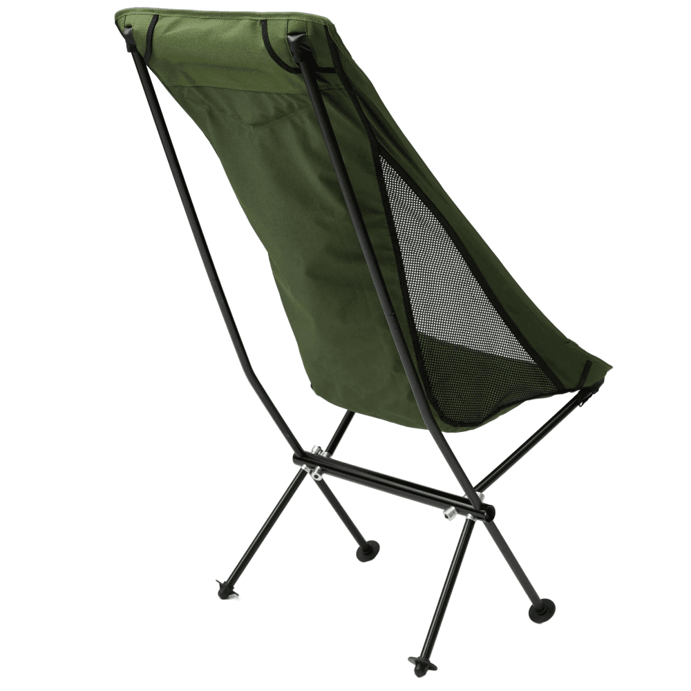 Sella Hopfällbar Hög Campingstol Moss, view: 1