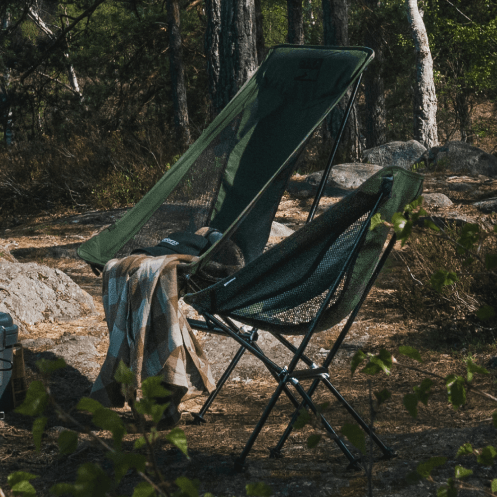 Sella Hopfällbar Hög Campingstol Moss, view: 7