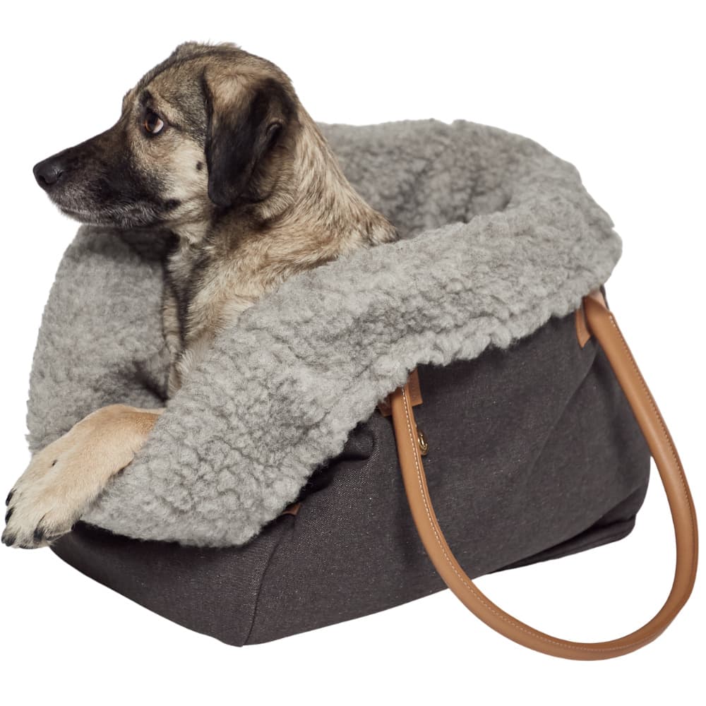 Dog Carrier Como L Petrol Grey, view: 7